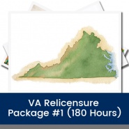 VA Relicensure Package #1 (180 Hours)