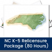 NC K-5 Relicensure Package (80 Hours)