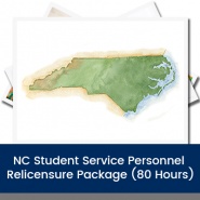NC Student Service Personnel Relicensure Package (80 Hours)
